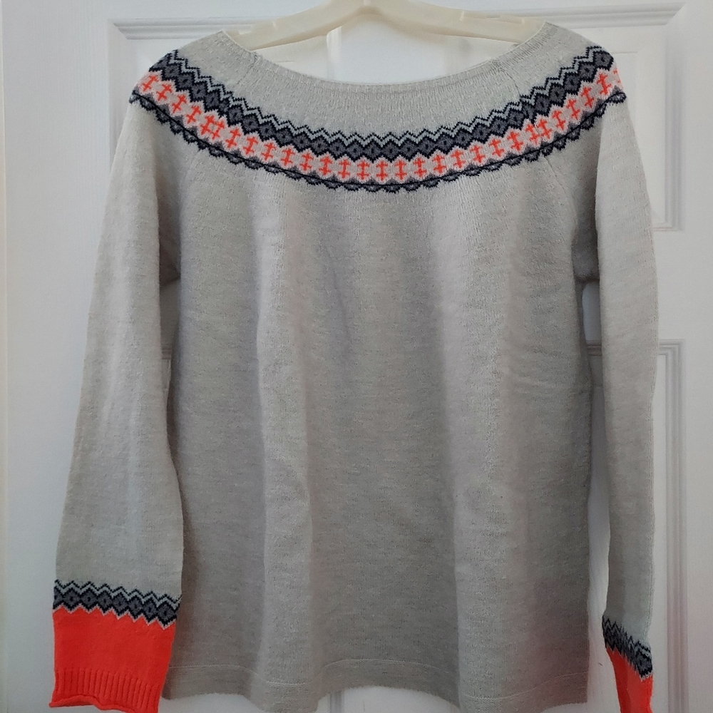 Ladies Fair Isle Sweater Size S